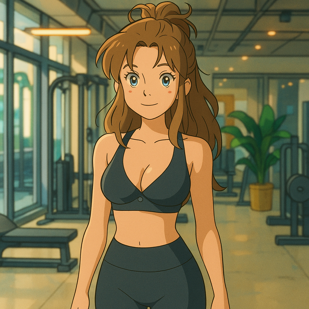 Family portrait generated with Ghibli AI Generator